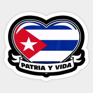Cuban American Proud Cuban Sticker